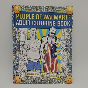 People of Walmart Adult Coloring Book